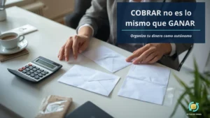separar dinero autónomo para impuestos gastos sueldo y ahorro